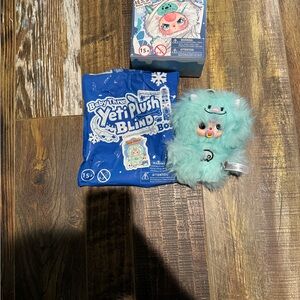 Baby Three Yeti Plush Blind Box - Glacier Phantom- Special Eyes and Pacifier